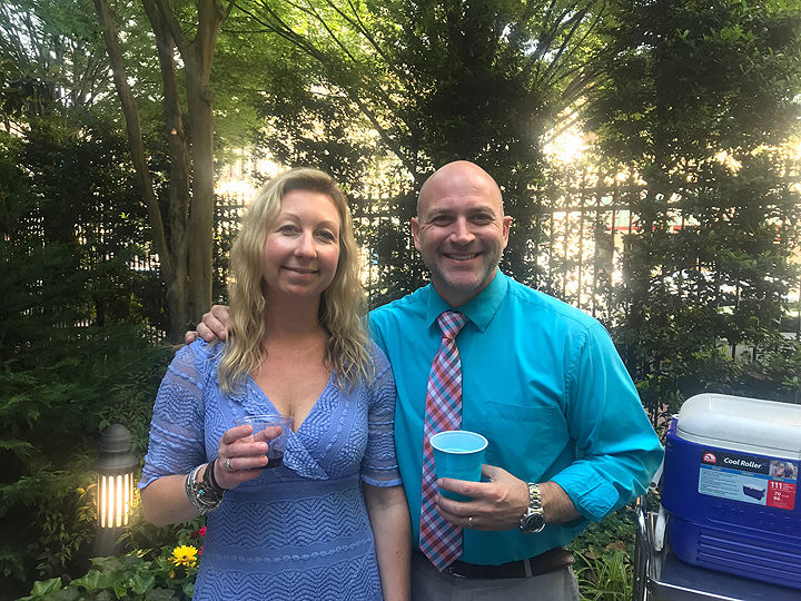 Paige Mudd and Mike Szvetitz